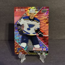 2024-25 Upper Deck Allure #102 Zachary Bolduc Rookie Red Rainbow Blues RC