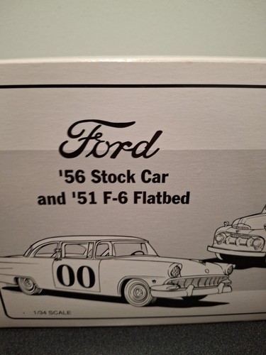 1994 First Gear, Inc. Ford ‘56 Stock Car And ‘51 F-6 Flatbed Truck *NIB》42 - Picture 16 of 20