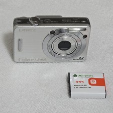 Sony Cyber-Shot DSC-W55 7.2MP Digital Camera FOR PARTS / REPAIR ONLY BAD LCD 