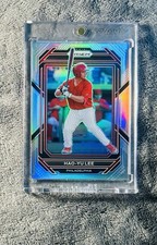Hao-Yu Lee 2023 Prizm Baseball Silver Holo Prizm Variation Rookie Parallel