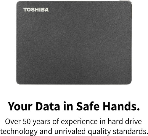 Toshiba 1TB Canvio Gaming - Portable External Hard Drive compatible with most Pl - Afbeelding 7 van 7