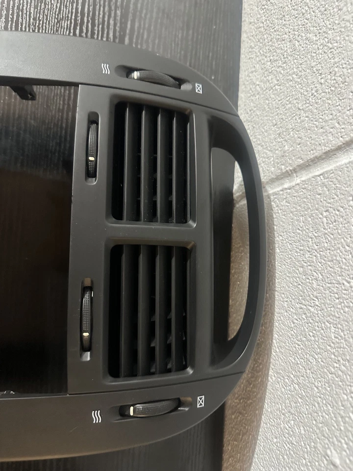 Reloj Kia Spectra 2007-2009 tablero central radio bisel HVAC bisel 84743-2F010 negro Foto 4 de 4