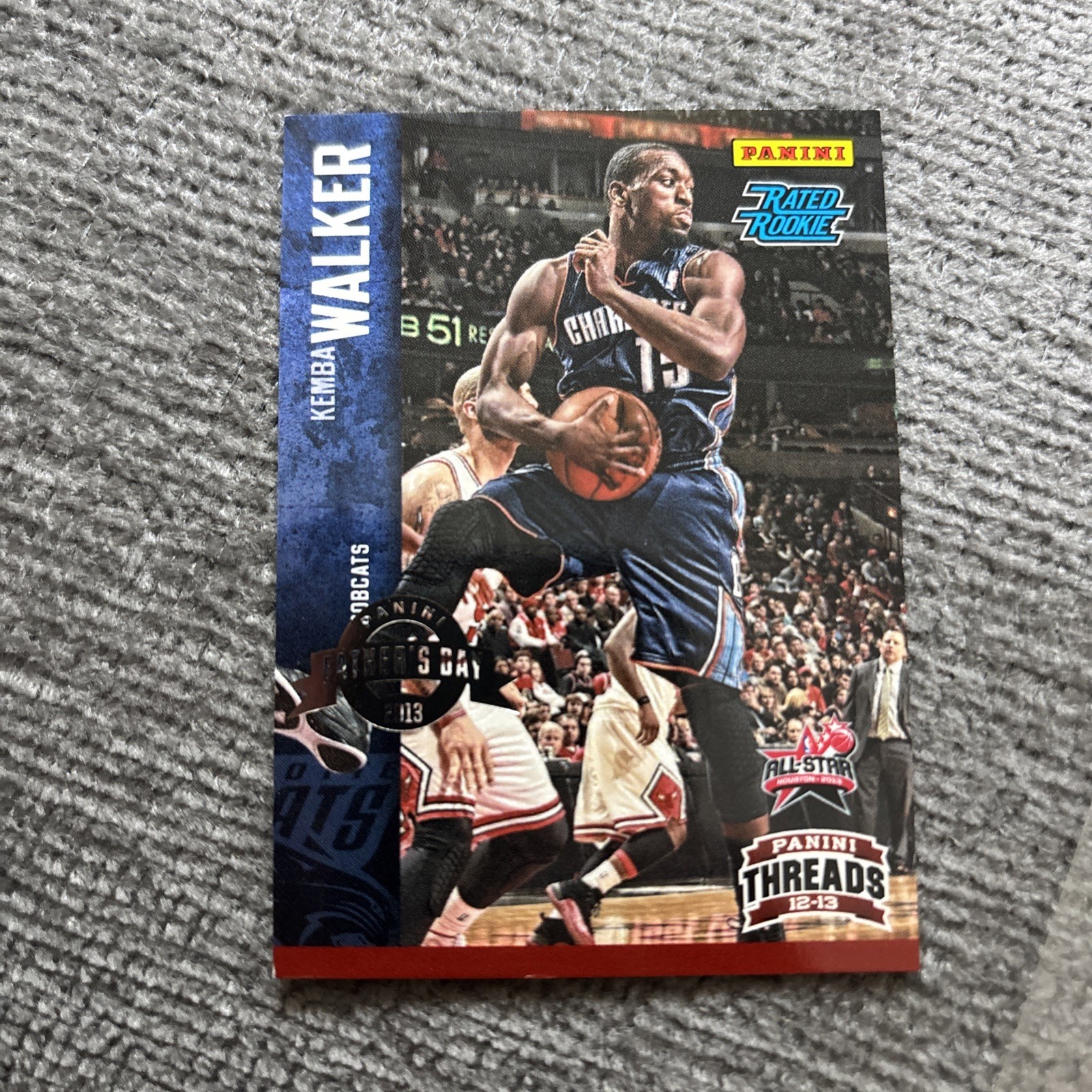 2012-13 Panini Past & Present - Rookie Kemba Walker #190 (RC) /5 Fathers Day