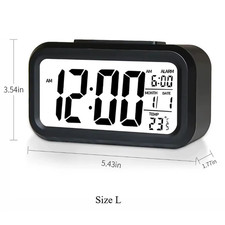 Acctim 12340 LCD Alarm Clock with Snooze
