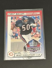 2024 Score - First Ballot Mike Singletary #4 Chicago Bears