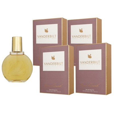 Gloria Vanderbilt 4 x 100 ml Eau de Toilette EDT Set Damenduft Damen Duft