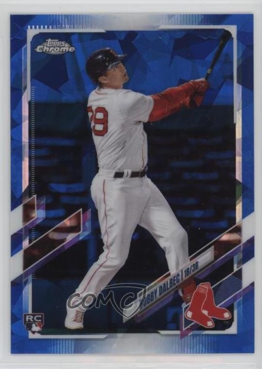 2021 Topps Chrome Sapphire Edition Bobby Dalbec #26 04ln
