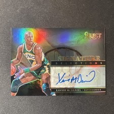 2024-25 Panini Select - Signature Selections Xavier McDaniel #SS-XAV (AU) (C1)