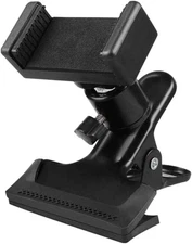CALIDAKA Guitar Head Clip Phone Holder Smartphone free size, Black 