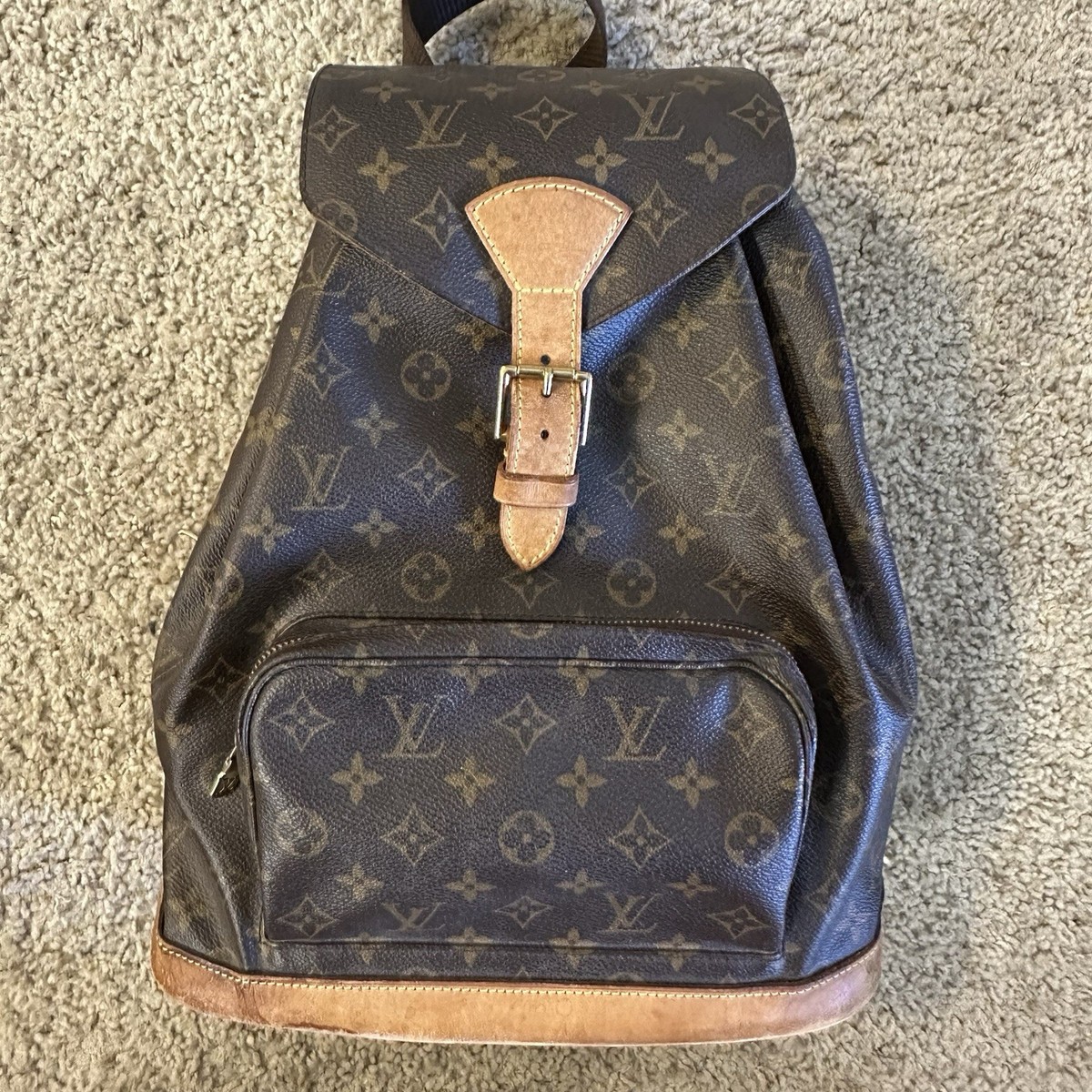 BUYIT LOUIS VUITTON MONTSOURIS GM BACKPACK MONOGRAM M51135 SP0979 YQ08262 Pre-Owned Louis Vuitton Monogram Montsouris GM M51135 Women  main image 2