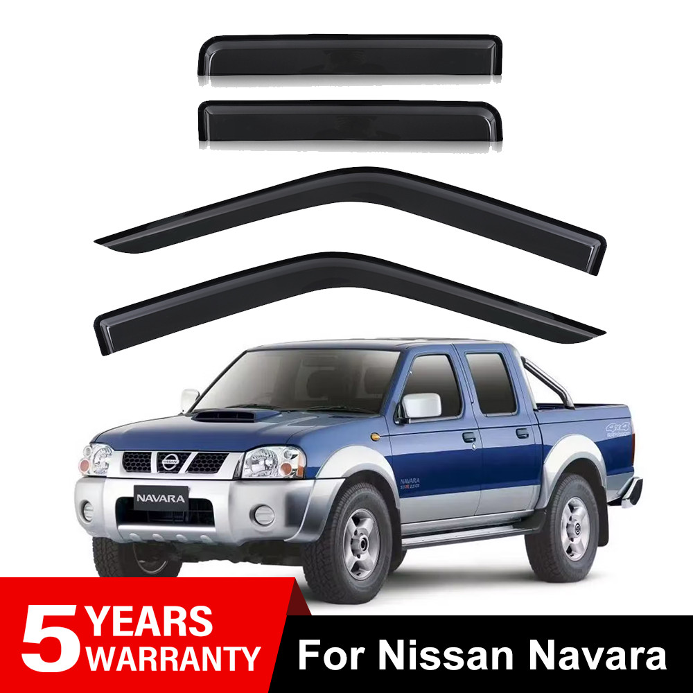 Window Wind Rain Deflectors for NISSAN NAVARA D22 1997-2005 Pickup Accessories
