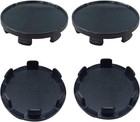 4PCS Wheel Center Cap, Snap-In Plastic Rim Center Hub Caps Cover, 2.12 (54Mm