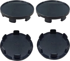 4PCS Wheel Center Cap, Snap-In Plastic Rim Center Hub Caps Cover, 2.12 (54Mm