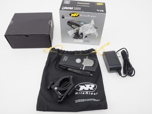 Nite Rider Lumina Dual 1800 Bicycle Front Light Water Dust Resistant Bar Mount