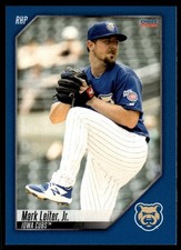 2022 Mark Leiter Jr. Choice Minor league Rookie Card Iowa Cubs