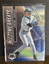 2021 Panini Mosaic #ATG3 Ichiro All-Time Greats Silver Prizm
