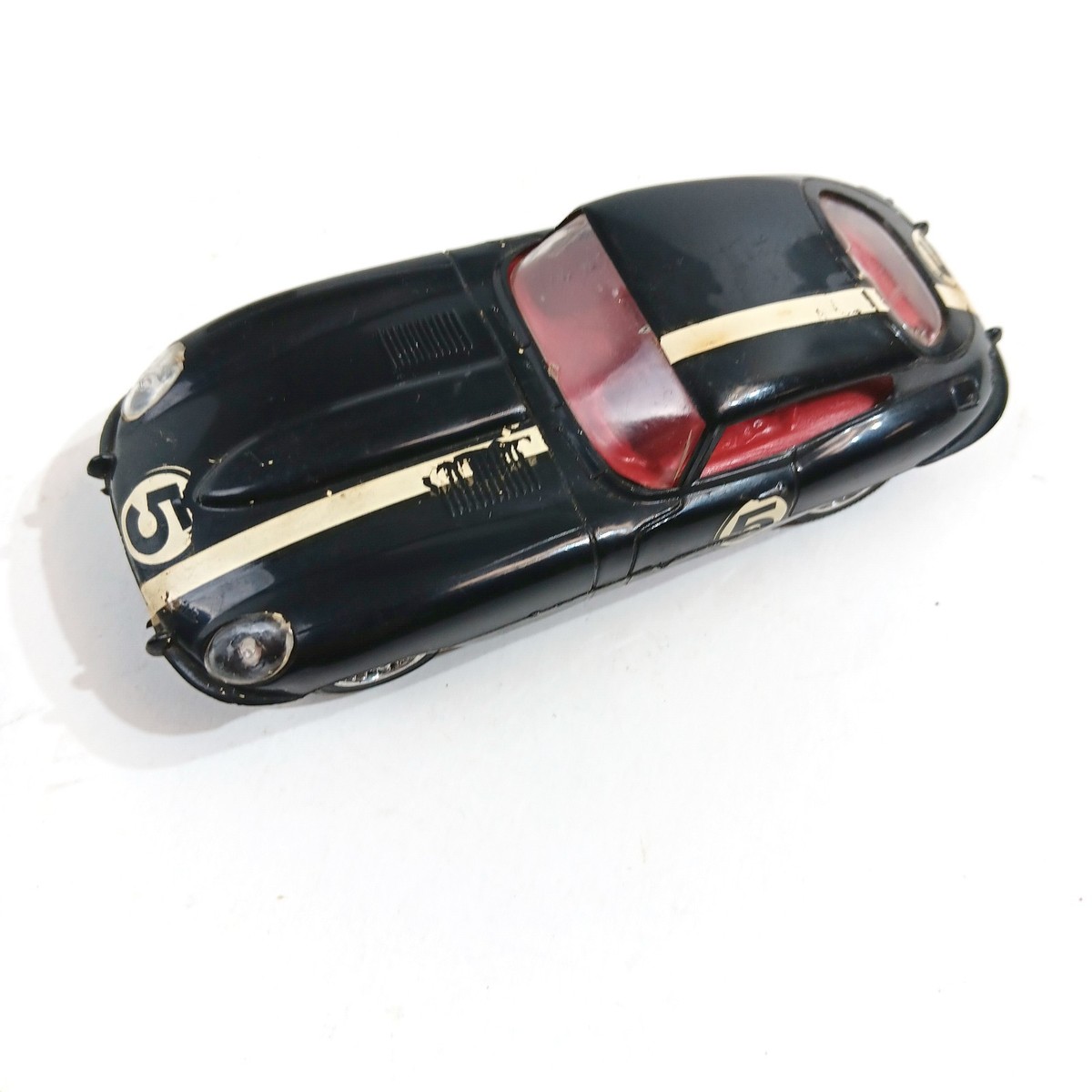 Vintage Black XKE Jaguar Strombecker Original Slot Car 1/32 scale