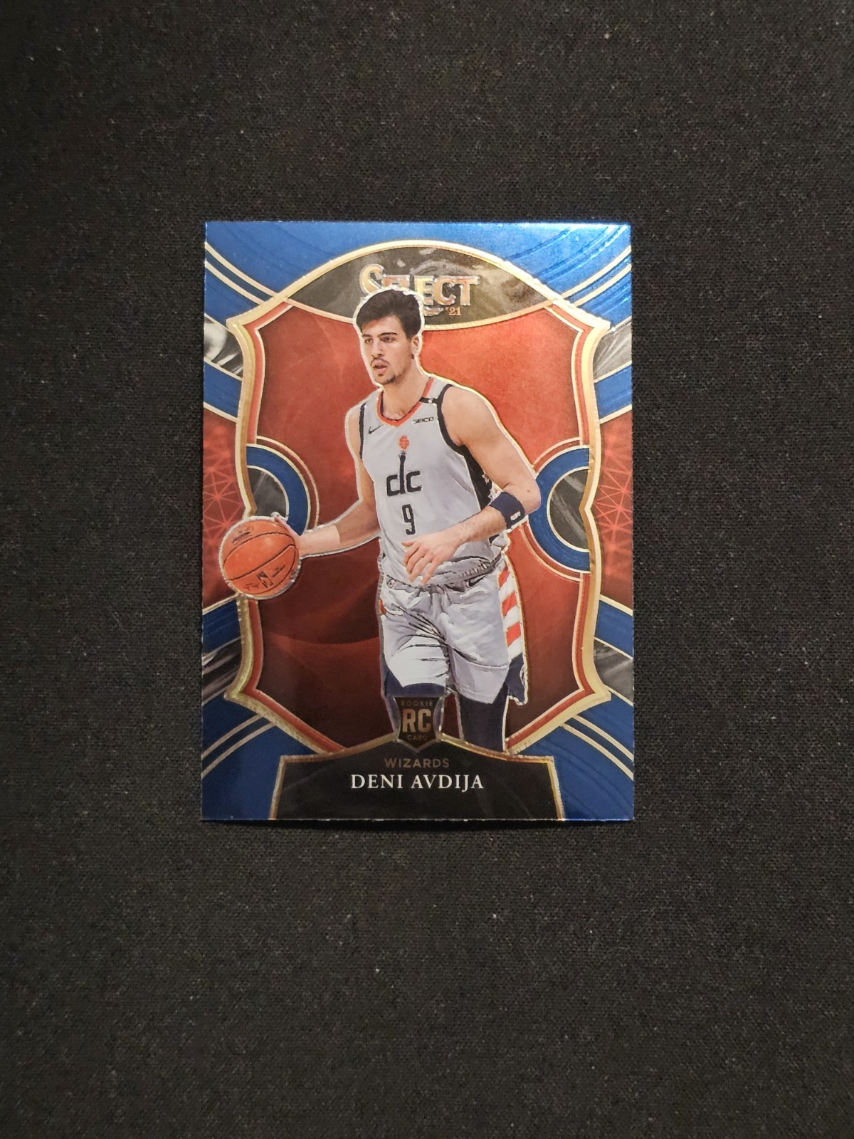 2020-21 Panini Select Deni Avdija RC Concourse Blue Retail #69 Rookie