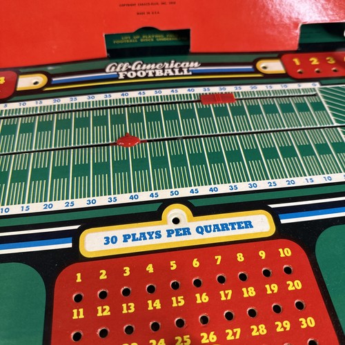 1960 Cadaco All American Football Game Complete - Picture 7 of 9