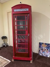 Antique Cast Iron English Phone Booth