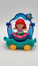 Fisher Price Little People Princess Float Littlest Mermaid Ariel Flounder VGUC