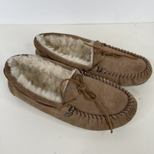 EMU Australia Sheepskin Brown moccasins slip on Slippers US Size 10 Women  s