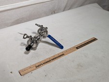 WeiShengQiufa SUS 316L 1" Stainless Steel Sanitary Ball Valve