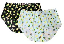 Set of 2 Victoria's Secret Womens Lemon Hiphugger/Hipster Underwear Size M
