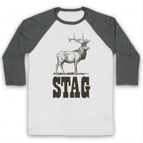 Stag Weekend Baseball Tee Bachelor Party Do Night Weekender 3/4 Sleeve T-Shirt - Picture 4 of 12