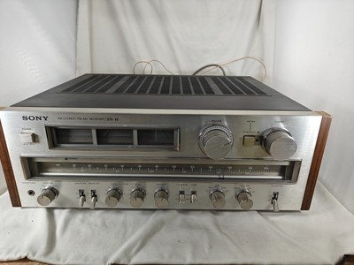 Vintage Sony STR-V5 ''Monster'' Stereo Receiver Tested Working With Flaws