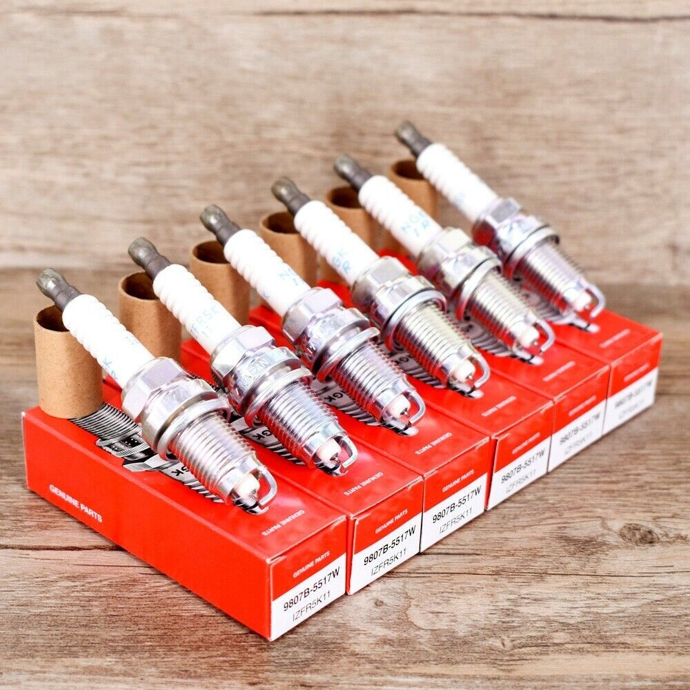 6 pack For ngk IZFR5K11 3657 Spark Plugs Honda Odyssey Pilot Acura MDX