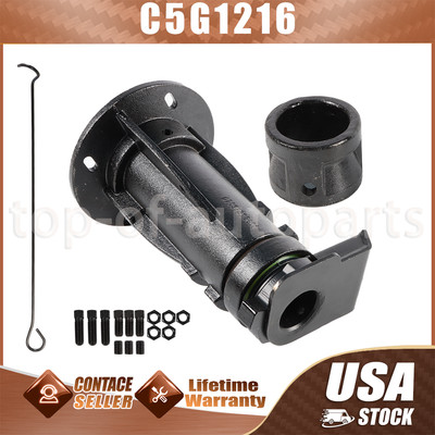 Adjustable Cushioned 5th Wheel to Gooseneck Adapter C5G1216 12''-16'' 20000 lbs