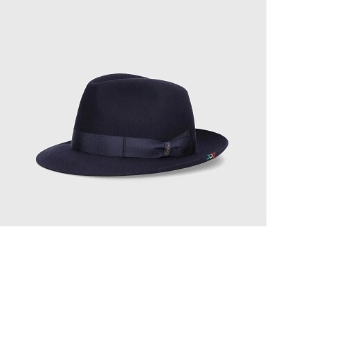 Borsalino Limited Edition Italian Flag Fedora - Made in