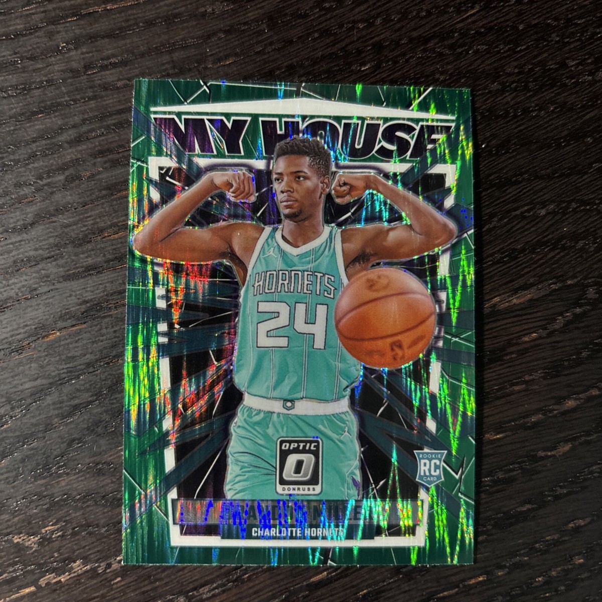 その他 NBA DONRUSS OPTIC RC BRANDON MILLER AQUA 2023-24 Donruss Optic Brandon Miller My House Green Shock Prizm #5