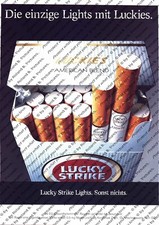 Lucky Strike Werbung Anzeige Reklame