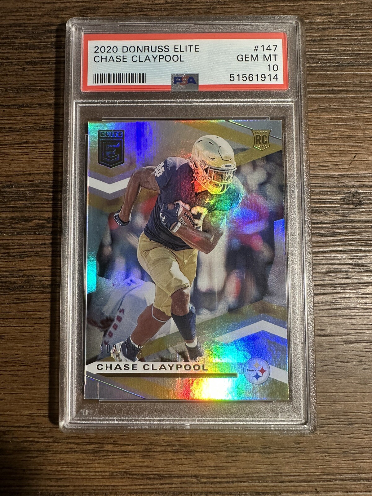 Chase Claypool Panini Donruss Elite #147 Base
