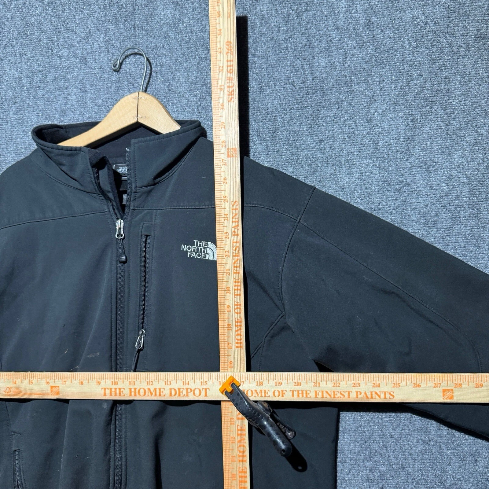 north-face full zip y2k gorpcore rain jacket