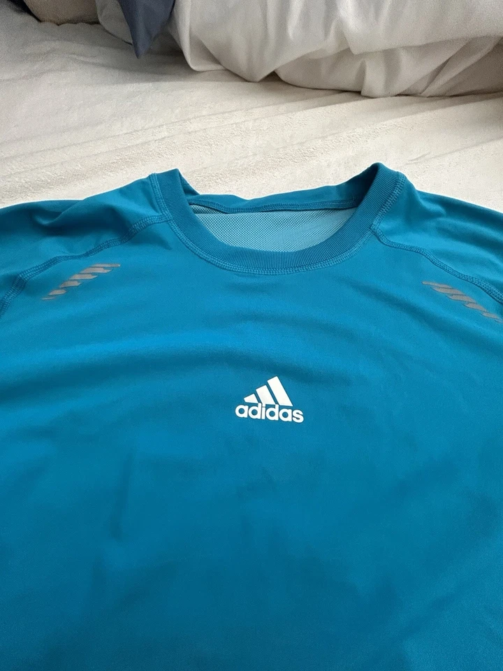 adidas Techfit Compression Top Men's- This Is Pre Owned Used 2-3x - Image 2 of 4