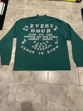 CPFM x Kanye West Jesus Is King Green Hoodie SZ XL