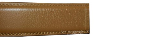 Correa cinturón hombre piel camel talla xl. 43" correa cuero genuino correa nueva solamente - Imagen 7 de 15