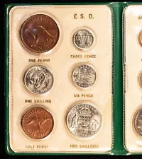 1966 Australia Changeover 12 Coin Set