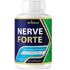 Nerve Forte- Nootropic Supplement– Brain Health & Nerve Support- 1 Bottle