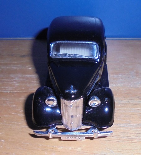Matchbox Dinky DY-5 Ford V8 Pilot schwarz Vorserienmodell kleine Stoßstangenlaschen - Bild 3 von 7