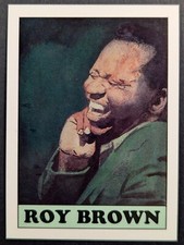 Roy Brown 1993 Rhythm and Blue Music Card #13 (NM)