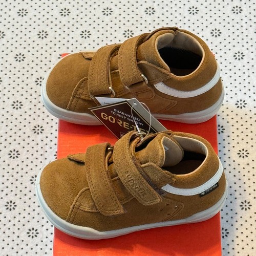 Superfit Superfree Barefit Gore-Tex Nappa Leather Sneakers UK 4.5 EU 21 Brown - Picture 24 of 24