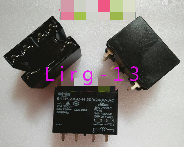 1pc new Matsukawa 841-P-2A-C-H 200/240VAC relay pin 6 | eBay