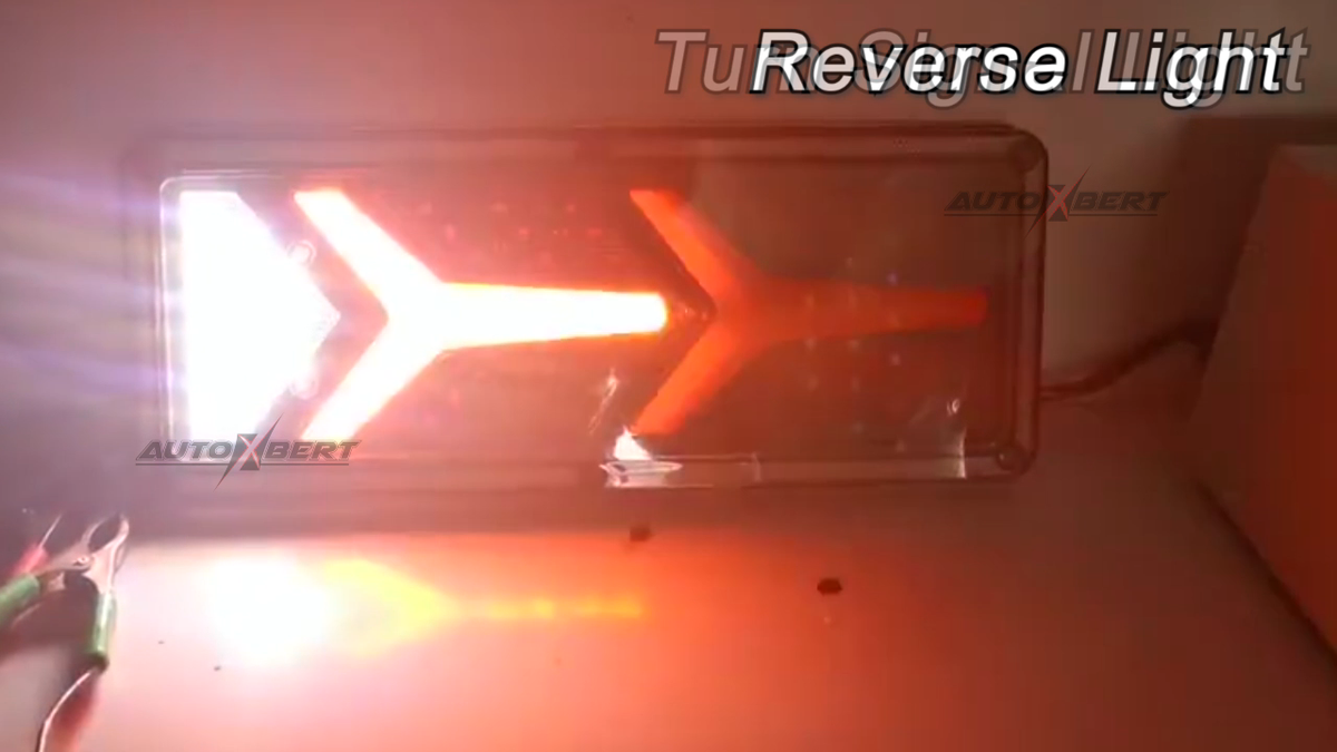 Het Embleem Vectorontwerp Van De 5 Stijl Blauw Rood En Geel Vrachtwagen