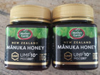 SET OF 2 MANUKA HONEY MOTHER OF EARTH NEW ZEALAND UMF10+ MGO 261 march  2029