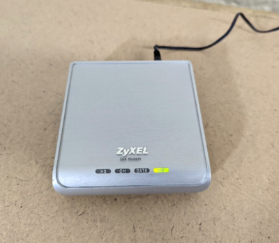 ZYXEL Omni 56k COM+ Modem w/ Power Supply *Tested/Works*