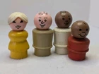 Vintage Fisher Price Little People Lot of 4 Figures